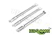 BBQMANN BF641 (3-pack) Replacement Stainless Steel Pipe Burner for Char Broil, Charmglow, Jenn Air, Kenmore Sears, K Mart, Member's Mark, Nexgrill, Perfect Flame