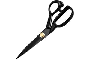 Fabric Scissors Professional, 8" Heavy Duty Sewing Scissor for Fabric Cutting, Tailor Sharp Sewing Shears for Cutting Leather