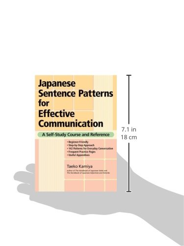 Japanese Sentence Patterns for Effective Communication: A Self-Study Course and Reference - Thumbnail 2