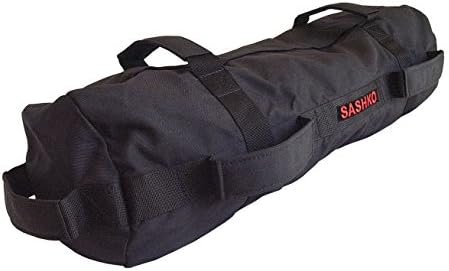 Sashko Sport Sandbags - Sandbags for Training, CrossFit and Functional Workouts, Fitness, Athletic and Tactical Conditioning (black, X - large)
