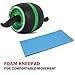 AlexBasic Pro Ab Carver Roller for Core Workouts Ab Roller Wheel - Fitness Ab Exercise Home Equipment