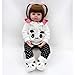 Johlycao 24” Lovely Reborn Baby Girl Doll Toddler Realistic Looking Life Like Baby Doll Lifelike Realistic Baby Doll, Tall Dreams Gift Vinyl Silicone Babies Xmas Gift