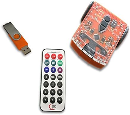 Contempo Views Edison Robot V2 Programmable Compatible Educational Bot STEM Coding Kit. Package Includes IR Remote, USB with Software, Resources & Lesson Plans.