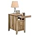 Sauder Dakota Pass Coffee + Side Table with Slide-Out Shelf, Rustic Side Table, Craftsman Oak Finish