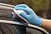 Nitrile Exam Gloves, Medical Grade,Disposable,Food Safe,Non Latex, 4 mil Thickness,Powder Free, Blue color,Convenient Dispenser Pack of 100 (Medium)
