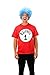Thing 1 and 2 T-shirt with Wig Adult Costume Thing 1 - Large
