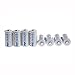 ON THE WAY®8PCS 3.7V 880mAh CR123A 16340 Rechargeable Battery(White)
