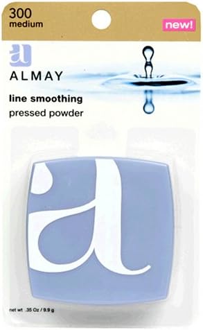 Almay Line Smoothing Pressed Powder, Medium 300, 0.35-Ounce Packages (Pack of 2)