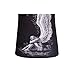 TrendiMax Women Gothic Skull Tank Tops Punk Rock T Shirt Lace Patchwork Floral Death Top Blouse