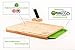 Cutting Board Chopping Serving Carving Organic Bamboo Wood With Drawers For Kitchen Vegetables Fruits Bread Meat Cheese Phone Tablet Holder