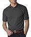 Jerzees 50/50 Men's 5.6 oz. Jersey Polo with Spotshield (Charcoal Grey, X-Large)