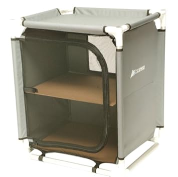 Aztec Small 2 Shelf Camping Wardrobe Amazon Co Uk Sports Outdoors