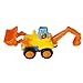 Best Choice Products Push and Go Friction Powered Car Toys,Tractor, Bull Dozer truck, Cement Mixer, Dump truck