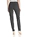 SLIM-SATION Women's Wide Band Pull-On Straight Leg Pant With Tummy Control
