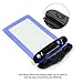 Becko Blue Waterproof Case Touch Responsive Front and Back, Wallet, Dry Bag, Pouch for 4.7