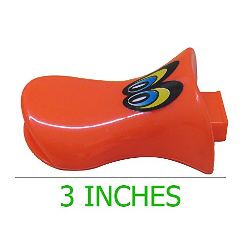 Toy Cubby Duck Bill Whistles Set of 18 - Assorted Duck Shaped Whistles Party Favor Play Set of 18 for Birthdays, Camping, Barbecues, Graduations, Beach and Playground