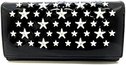 Amazon ジミーチュウ Jimmy Choo 長財布 ニキータ 黒 シルバー 中古 服 ファッション小物 通販