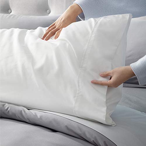 Bedsure White Body Pillow Cover White Body Pillow Case Super Soft and