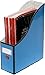 12 Pack DecoBros Document Magazine File Holder Organizer, 4 Colors