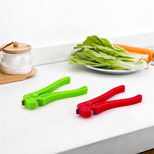WXLAA Multi-fuction Clam Opener Seafood Clip Kitchen Clamshell Cooking Tools Green