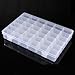 15/24/36 Grid Clear Adjustable Jewelry Bead Organizer Box Storage Container Case