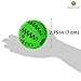SunGrow Teething Treat Chew Ball for Rabbit, Ferret, Guinea Pig, Puppy, Kitten Tooth Clearing Puzzle Treat Dispenser, Aquarium Fish Bloodworm & Snack Holder, 2.75 inches