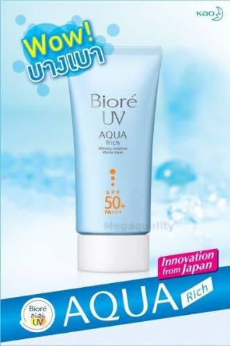 Biore Uv Aqua Rich Watery Essence Face Sunblock Spf50++ Very Cheap Price Made From Thailand