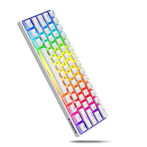 Tezarre RGB Backlit 60 Mechanical Gaming Keyboard, Mini Compact 61