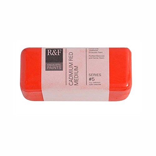 R&F Encaustic 104ml Paint, Cadmium Red Med