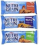 Nutri-Grain-Kellogg's Cereal Bars Variety Pack, 1.3 oz (Variety, 72)
