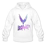 Men's Long-Sleeved Hoodie Unique Logo, Logan Paul Logang Youtube Followers Parrot 32 White
