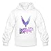 Men's Long-Sleeved Hoodie Unique Logo, Logan Paul Logang Youtube Followers Parrot 32 White