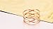 LOVE Beauties Athena Jewelry Titanium Collection Women's Rose Gold Titanium Wedding Band Ring (8) …