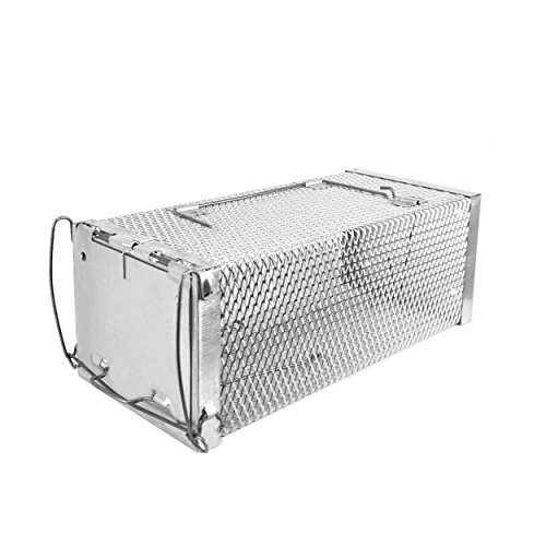 Rosoli Rat Trap, Rats Mice Trap Live Animal Humane Cage Catcher for Chipmunks and Other Similar Sized Pest Control Rodents Rosoli Rat Trap, Rats Mice Trap Live Animal Humane Cage Catcher for Chipmunks and Other Similar Sized Pest Control Rodents