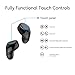 iansean Wireless Bluetooth Earbuds in-Ear with Mic True Wireless Stereo Earphone Touch Control volumn up/Down Track Forward/Back Voice Assistant handsfree for Running Gym