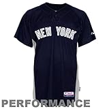 Majestic New York Yankees Navy Blue Batting Practice Baseball Jersey