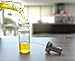 HoooWooo Glass Olive Oil Mister Sprayer with Stainless Steel Pump Top for Perfect Oil Blends