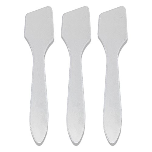 Amber Glass Straight Sided Jar - 4 oz (3 Pack) + Spatulas and Labels