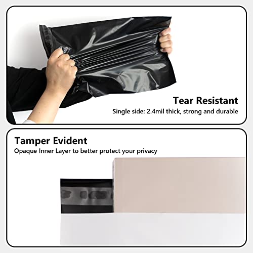 JinRuiKJ 10x13 inch Poly Mailers 25 PCS Shipping Bags White Envelopes with Self Adhesive, Waterproof and Tear-Proof Postal Bags, Chic Packaging Bags for Small Business, Bulk