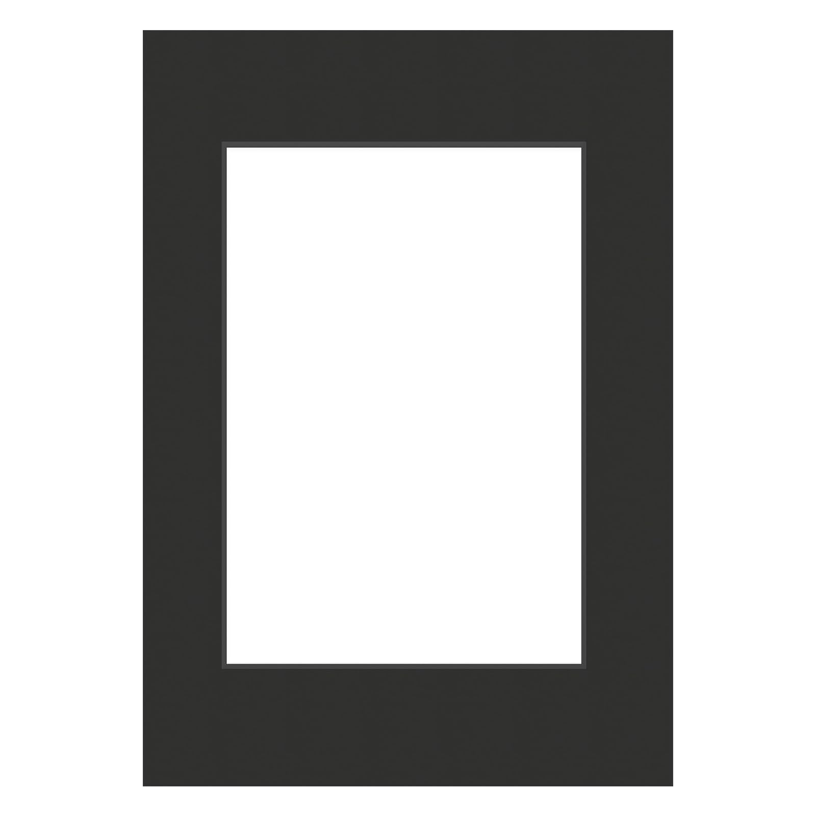 DEHA Design Black Photo Mount A2 (42.0 x 59.4cm) – Acid-Free Archival Board for A3 (29.7 x 42.0cm) Photos and Prints