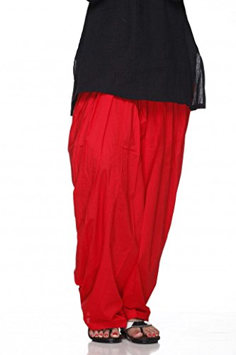 Plain Patiala Salwar Pants-100% Cotton-in Many Colours- Kameez Kurti Tunic Yoga