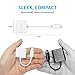 Kimwood USB C Splitter, USB C Headphone Charge Splitter 2-in-1 Adapter Compatible with Google Pixel 3/2, Sumsang Note 10, 2018/2019 iPad Pro and More