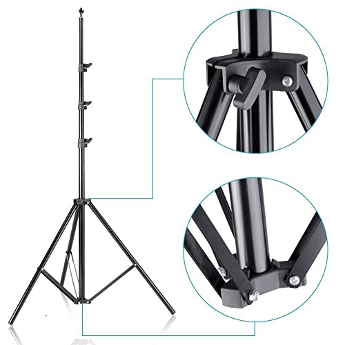 HYJINC 10ft x 8.5ft Adjustable Photography Backdrop Support System