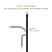 [2-Pack] EasyAcc Micro USB to USB Cable for Galaxy S7, S6, HTC A9, LG G5, Moto G and More,0.5ft
