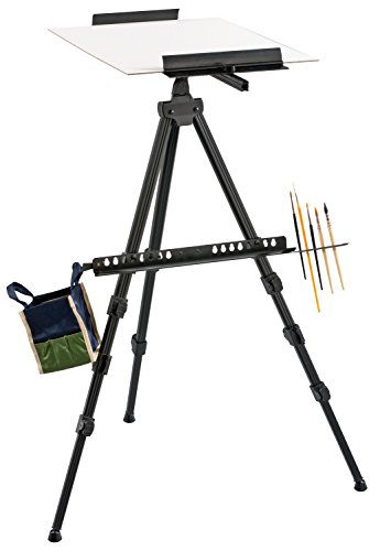 Heritage Arts HAE660 Champlain Aluminum Watercolor Easel (Best Plein Air Easel For Oil Painting)