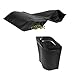 GooGou Matte Black Resealable Zip Mylar Bag Food Storage Aluminum Foil Bags Smell Proof Pouches 50pcs (5.1x8.1in)