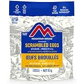 Mountain House Scrambled Eggs with Bacon Pouch | Freeze Dried Backpacking & Camping Food | Survival & Emergency Food | Gluten