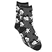 Mickey Mouse Womens 2 pack Socks (9-11 Womens (Shoe: 4-10), Crew Blue/Grey)