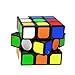 Speed Cube, Motier Super-durable Stickerless Magic Cube 3x3x3 With Vivid Colors Easy Turning and Smooth Play Puzzles Toys (56mm)