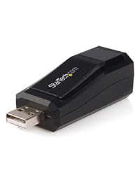 startech 1 puerto perfil bajo Ethernet tarjeta de adaptador de red, Negro